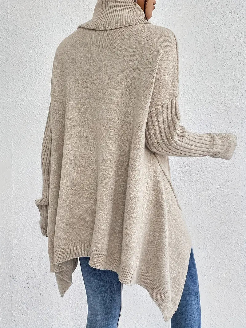 BRIGITTE | LANGER ROLLKRAGENPULLOVER