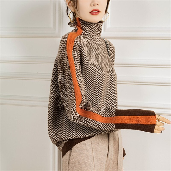 CHIARA | Gestreifter Pullover