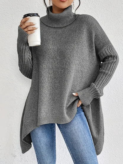BRIGITTE | LANGER ROLLKRAGENPULLOVER