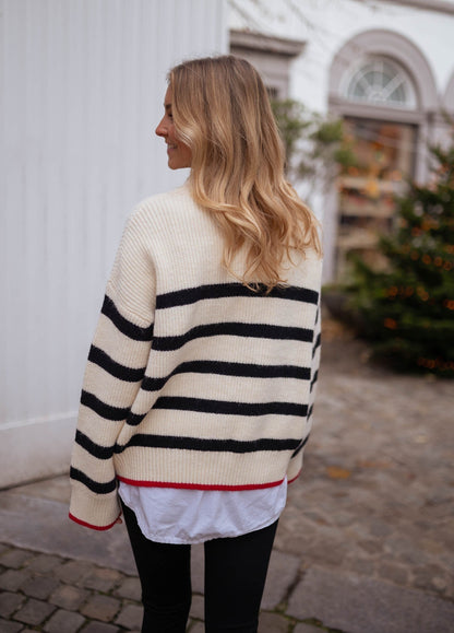 MAJA | Gestreifter Pullover