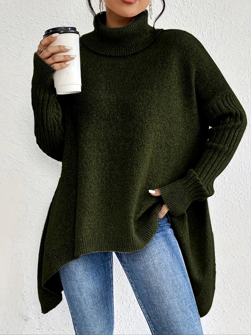 BRIGITTE | LANGER ROLLKRAGENPULLOVER
