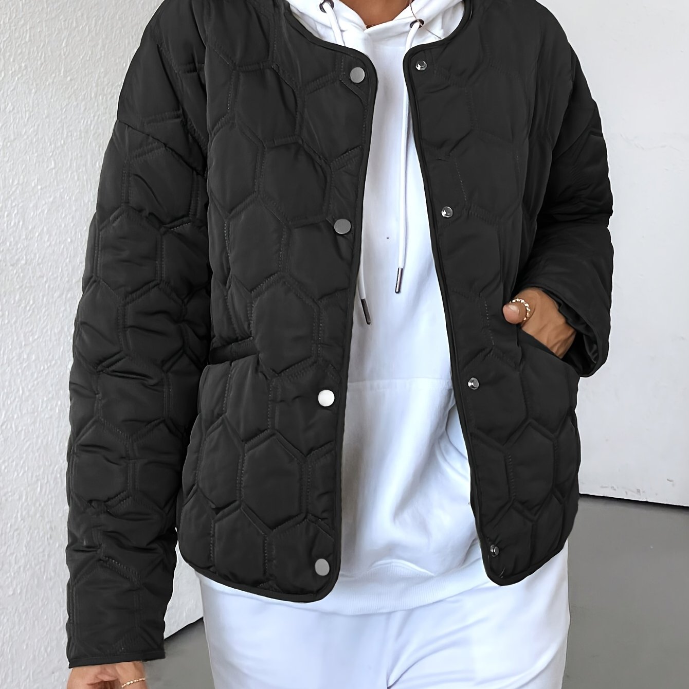 ISABELL | Einfarbige Herbstjacke