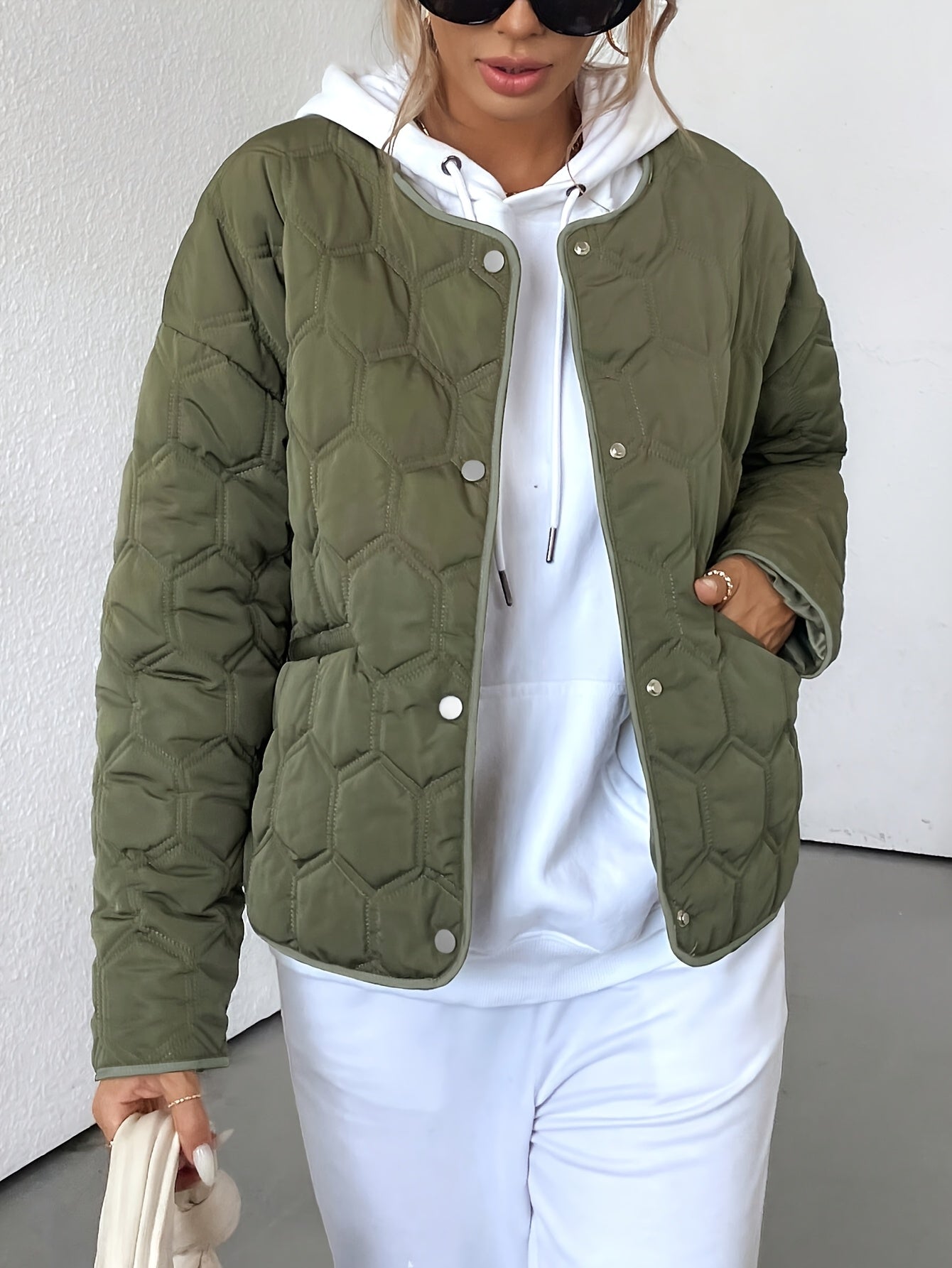 ISABELL | Einfarbige Herbstjacke