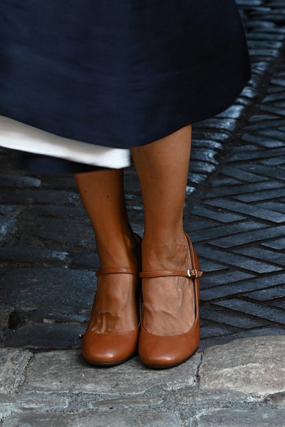 BRAVINA | Alltags-Sandalen mit kleinem Absatz