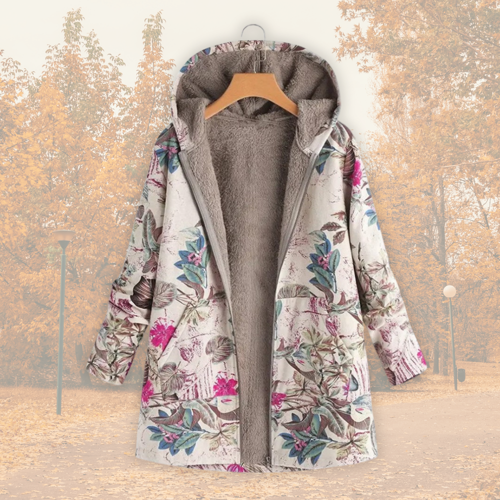 THEA | Warme Jacke mit Fleece-Futter