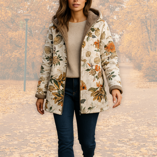 THEA | Warme Jacke mit Fleece-Futter