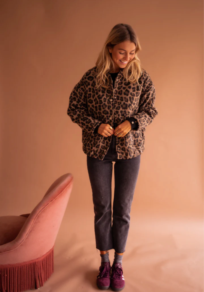 LEONA | Die Leopard-Bomberjacke