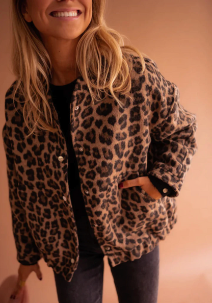 LEONA | Die Leopard-Bomberjacke