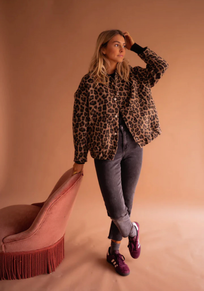 LEONA | Die Leopard-Bomberjacke