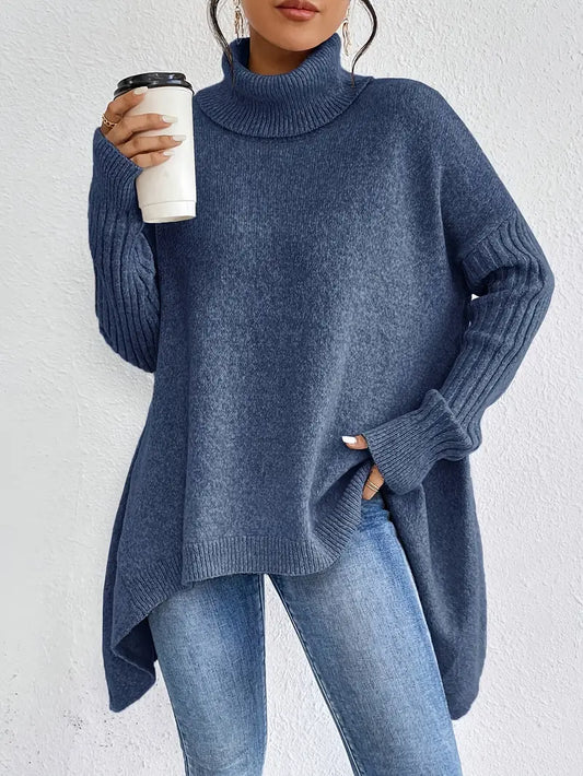 BRIGITTE | LANGER ROLLKRAGENPULLOVER