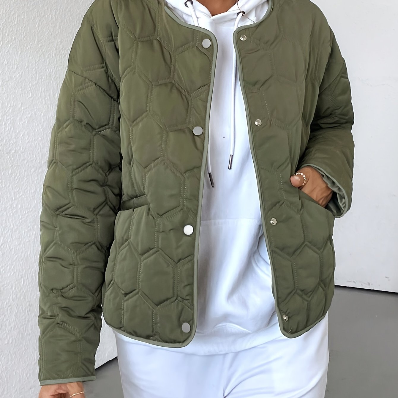 ISABELL | Einfarbige Herbstjacke