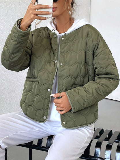 ISABELL | Einfarbige Herbstjacke